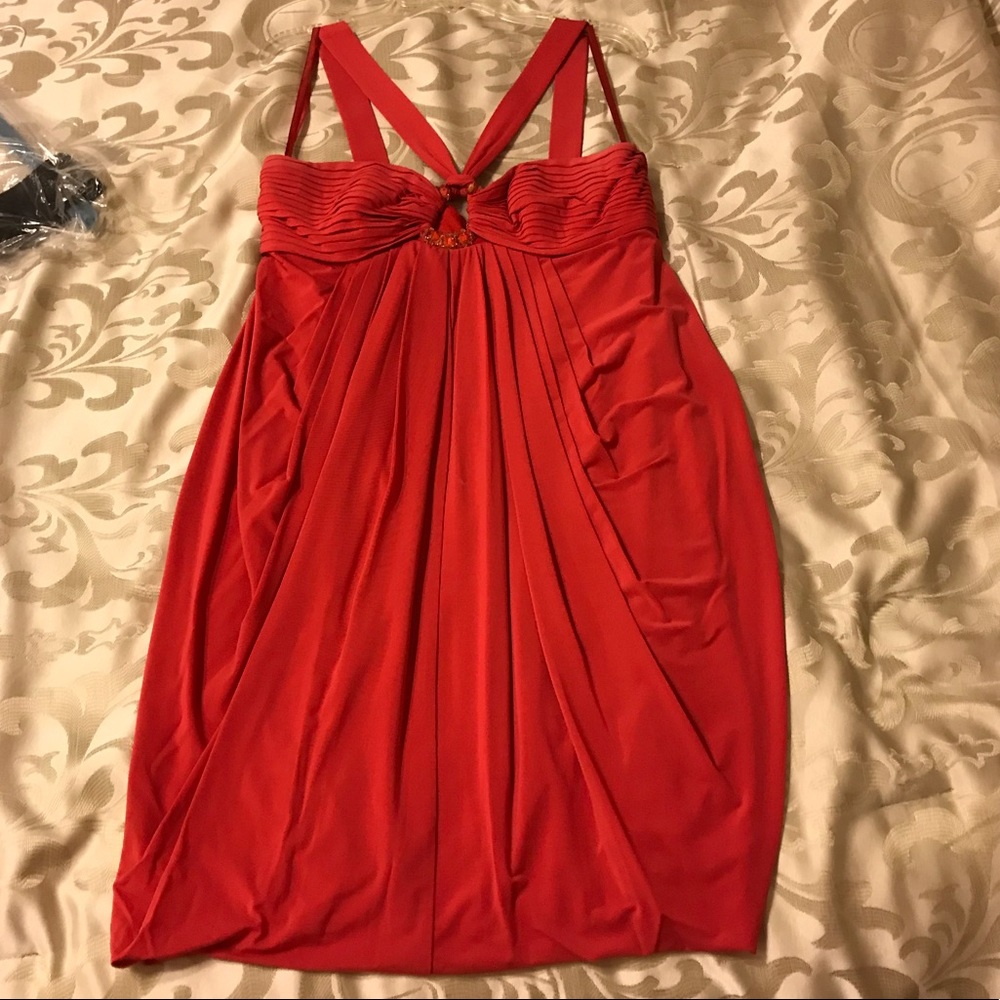 Red dress